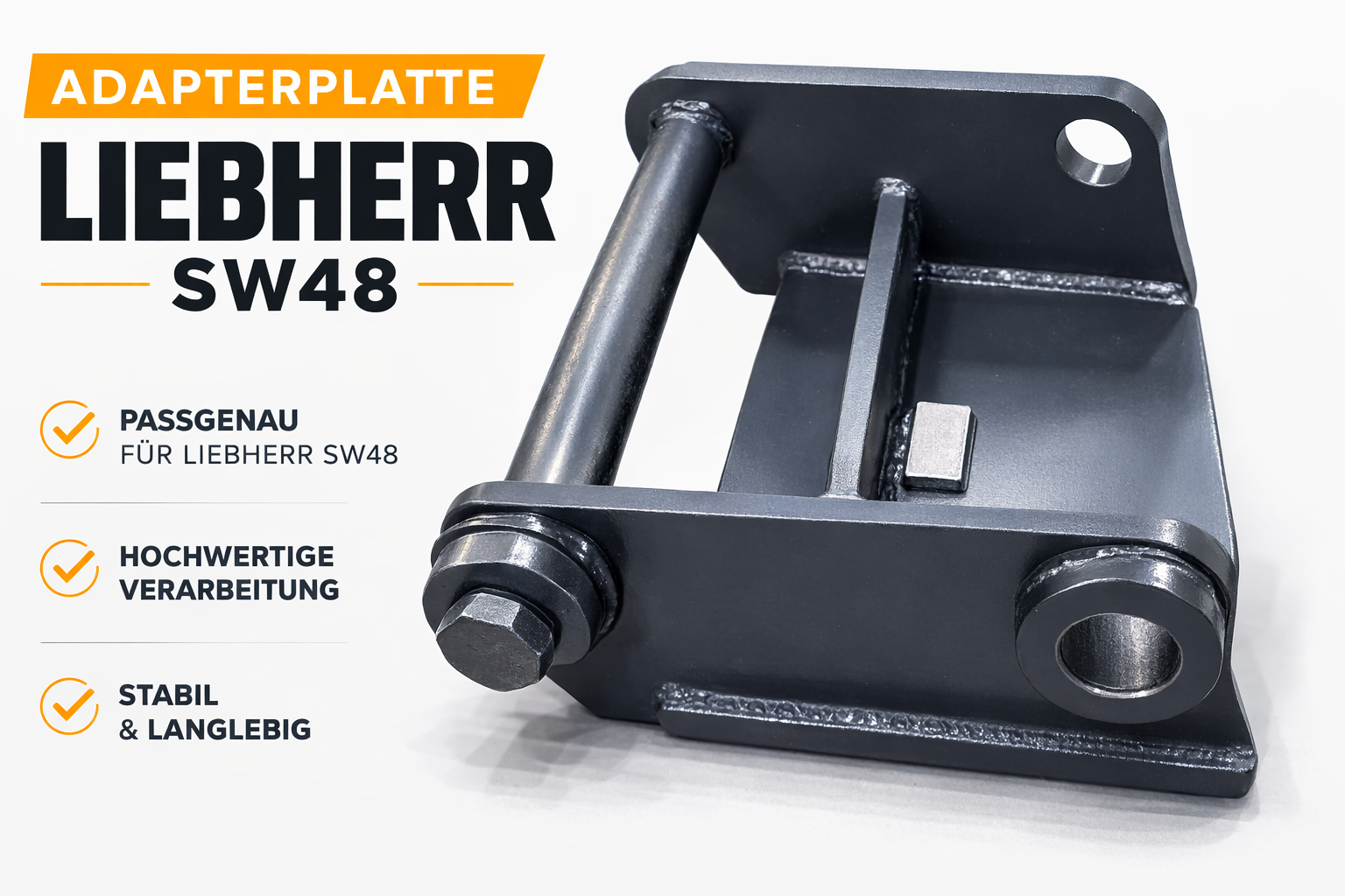 Adapterplatte Liebherr SW 48 – Ansicht 2