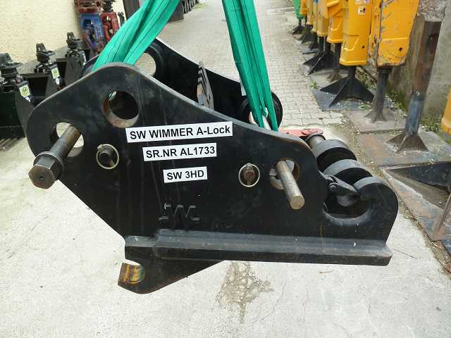 Hydraulischer Schnellwechsler WIMMER Schnellwechsler 3 HD hydraulisch, original (SW WIMMER A-Lock, SR.NR AL1733)