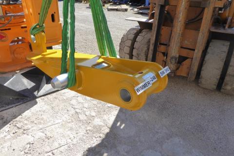 Schnellwechsler-Adapterplatte (SW-Adapter) für Greifer-Aufnahme WIMMER 3 HD