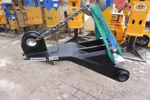 Schnellwechsler-Adapterplatte (SW-Adapter) für Greifer-Aufnahme WIMMER 3 HD