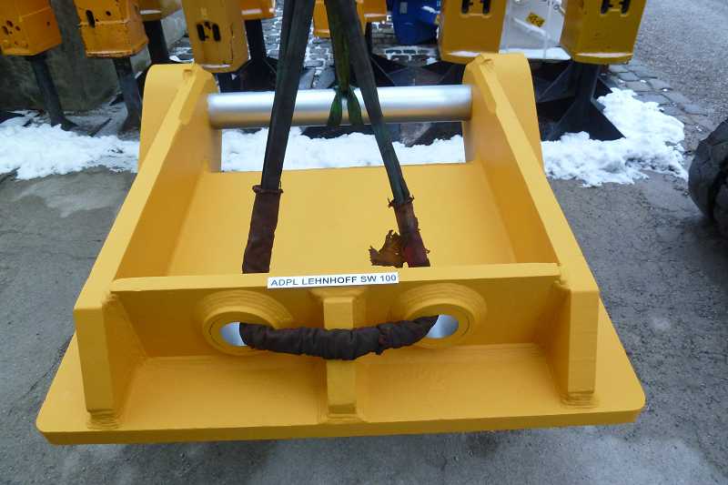 Schnellwechsler-Adapterplatte (SW-Adapter), ohne Bohrung LEHNHOFF SW 100