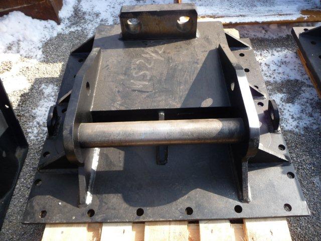 Schnellwechsler-Adapterplatte (SW-Adapter), gebohrt für Backen-Brecher-Löffel LEHNHOFF SW 21/25