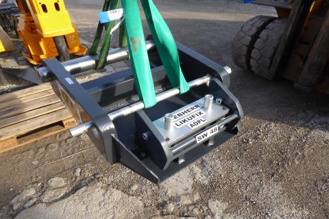 Schnellwechsler-Adapterplatte mit Likufix-Aufnahme, 0 Leitungen (ohne Bohrbild, ohne Hydraulik) LIEBHERR SW 48 Likufix