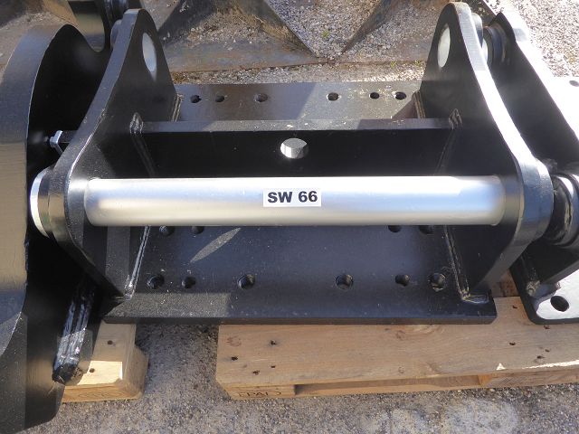 Schnellwechsler-Adapterplatte SW 66, gebohrt für Hydraulikhammer Krupp HM 1000-1500 LIEBHERR SW 66