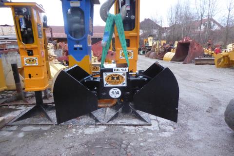 2-Schalen-Hydraulik-Greifer ROCK HG 1/4