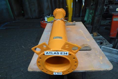 Greifer-Verlängerung ATLAS E32/E34, Länge 1,5 m