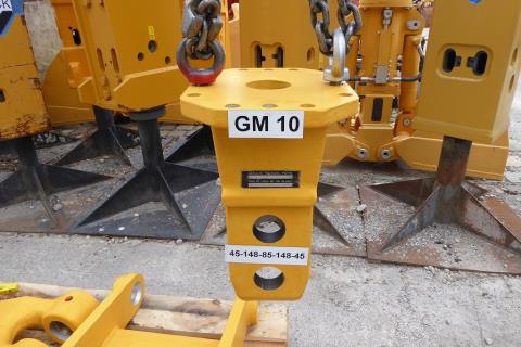 Greifer-Rahmen (SW-Adapterstück) LIEBHERR GM 8 / GM 10