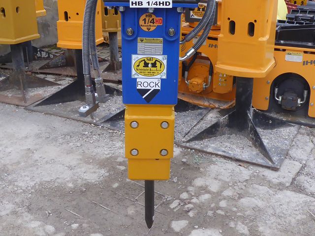 Hammer / Hydraulikhammer, Adapterplatten-Ausführung ROCK HB 1/4 HD