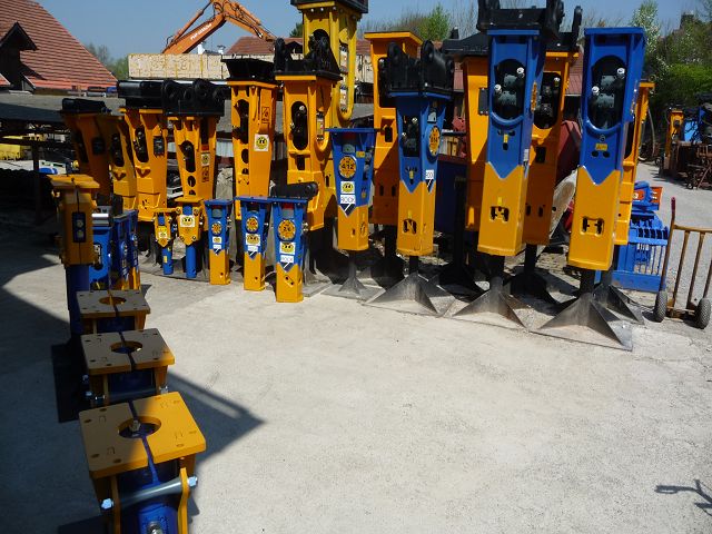 Lagerübersicht LST Equipment – Hydraulikhämmer
