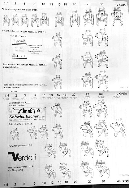 Schwienbacher Verdelli Typenübersicht