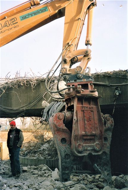 VERDELLI PDI 40 R – LH 942 Stahlbetonschneiden Nahaufnahme