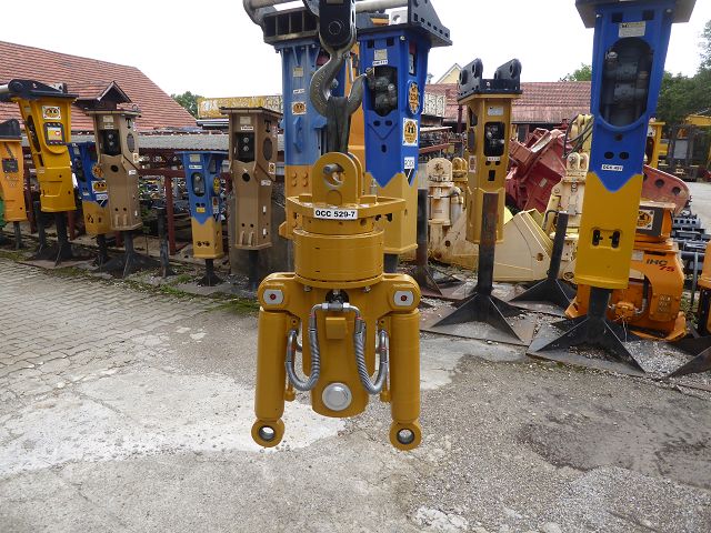 Greiferhydraulik-Dreheinheit PEINER / KORTE KZS-2, mit RSV-Drehmotor