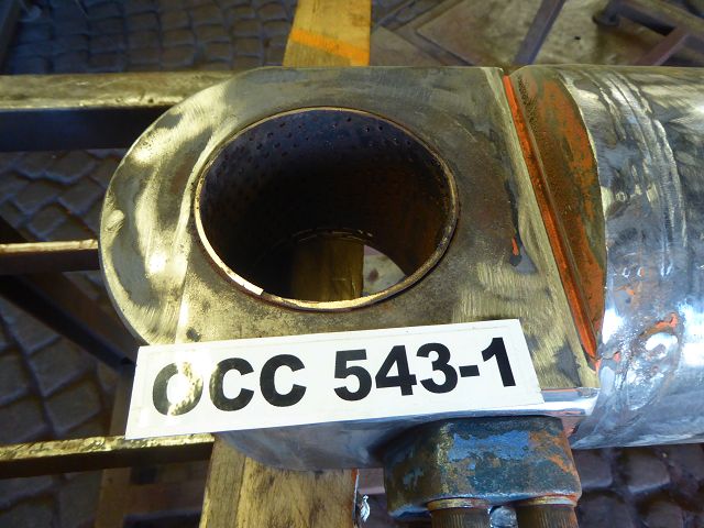 Robi CG 35R – Werkstatt, Zylinderkopf mit Buchse und Kennzeichnung